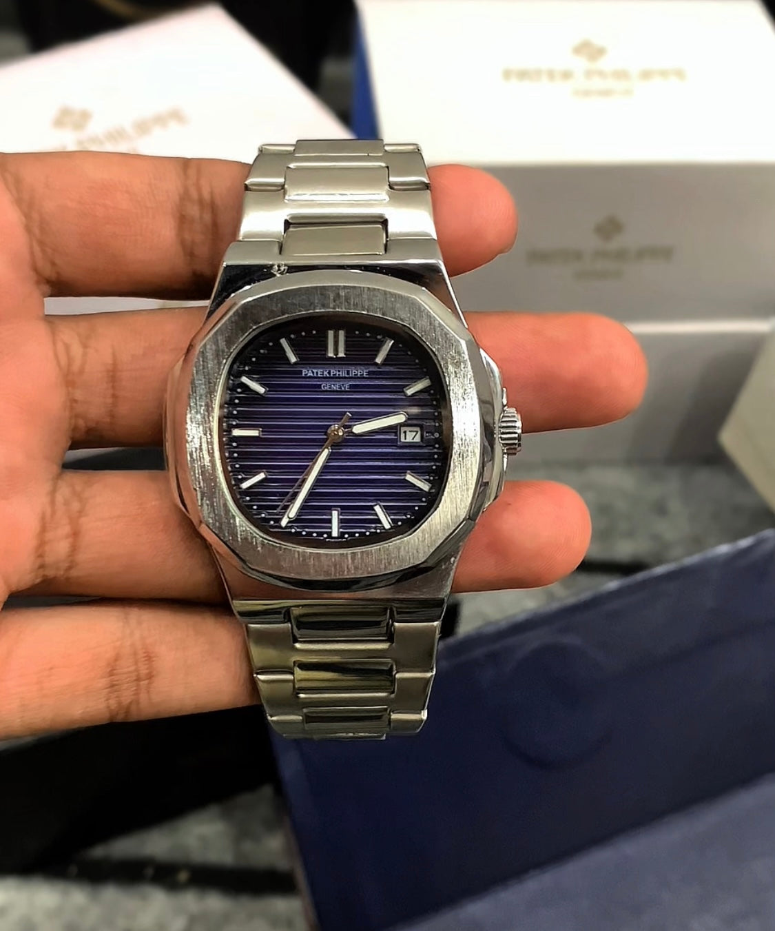 Petek Phillpe Premium Quality - Limited Edition Blue Dial