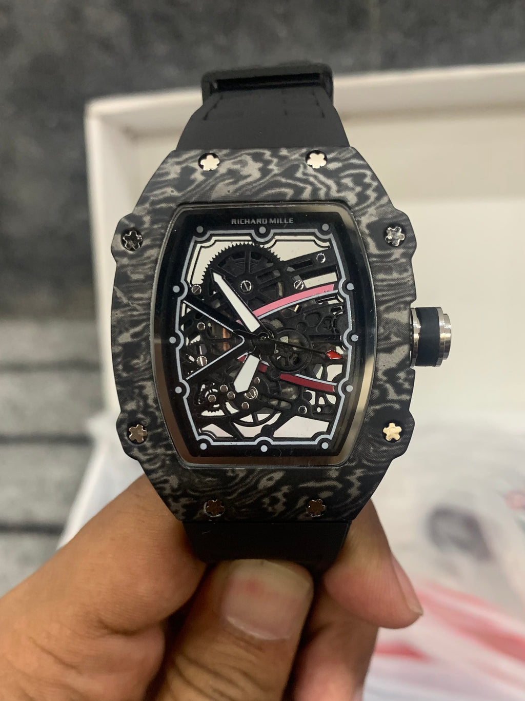 RM 67 Slim Model Carbon Dial Limited Edition