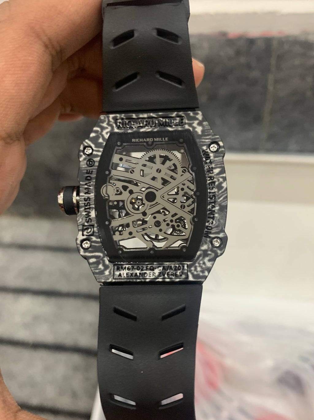 RM 67 Slim Model Carbon Dial Limited Edition