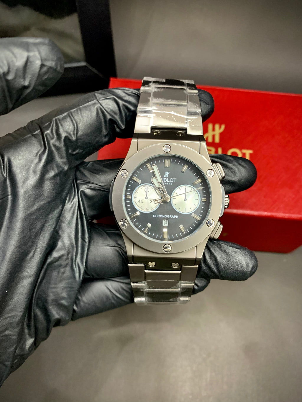 HB Chronograph Heavy Weight Quatrz Watch