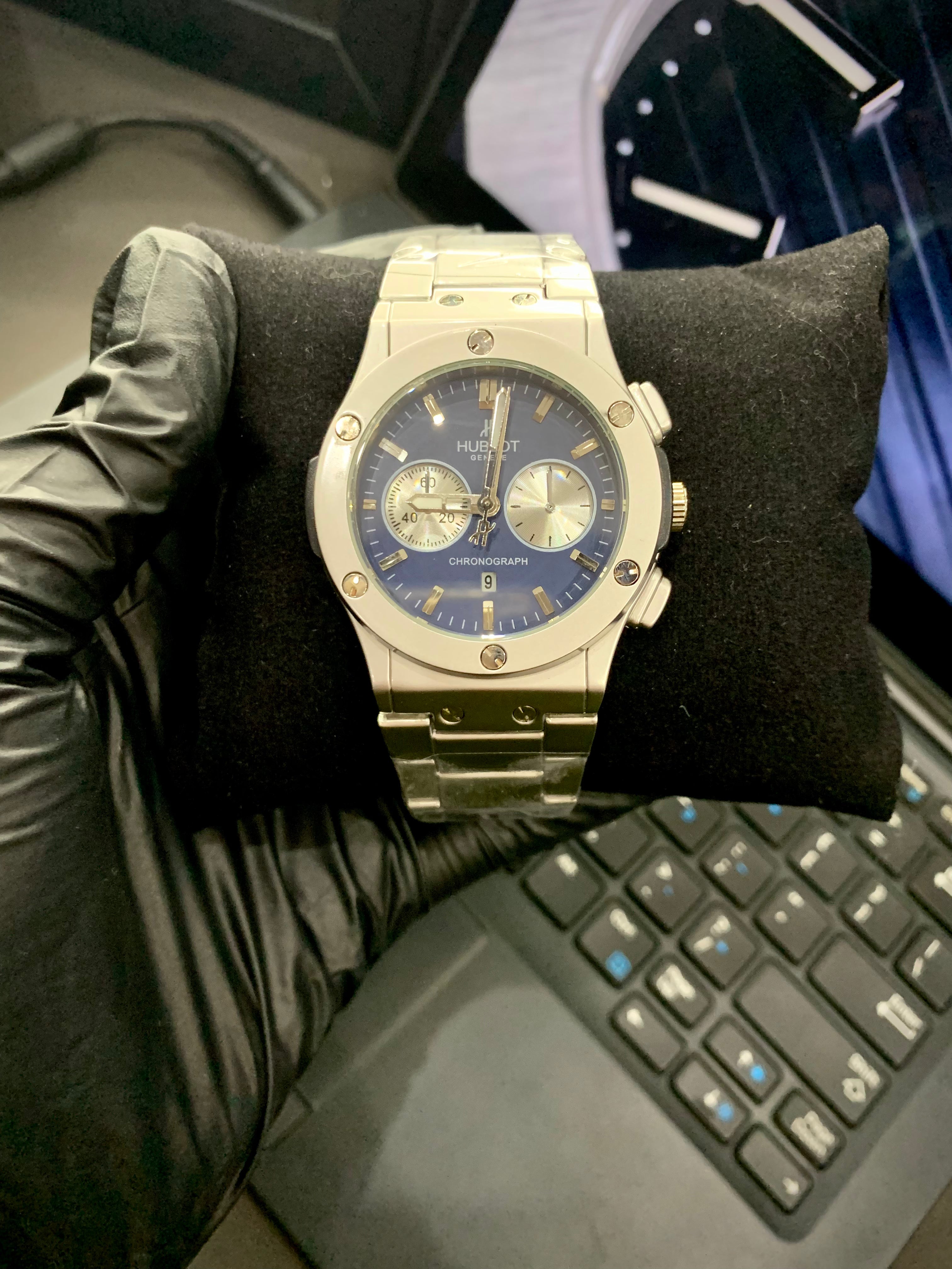 HB Chronograph Heavy Weight Quatrz Watch