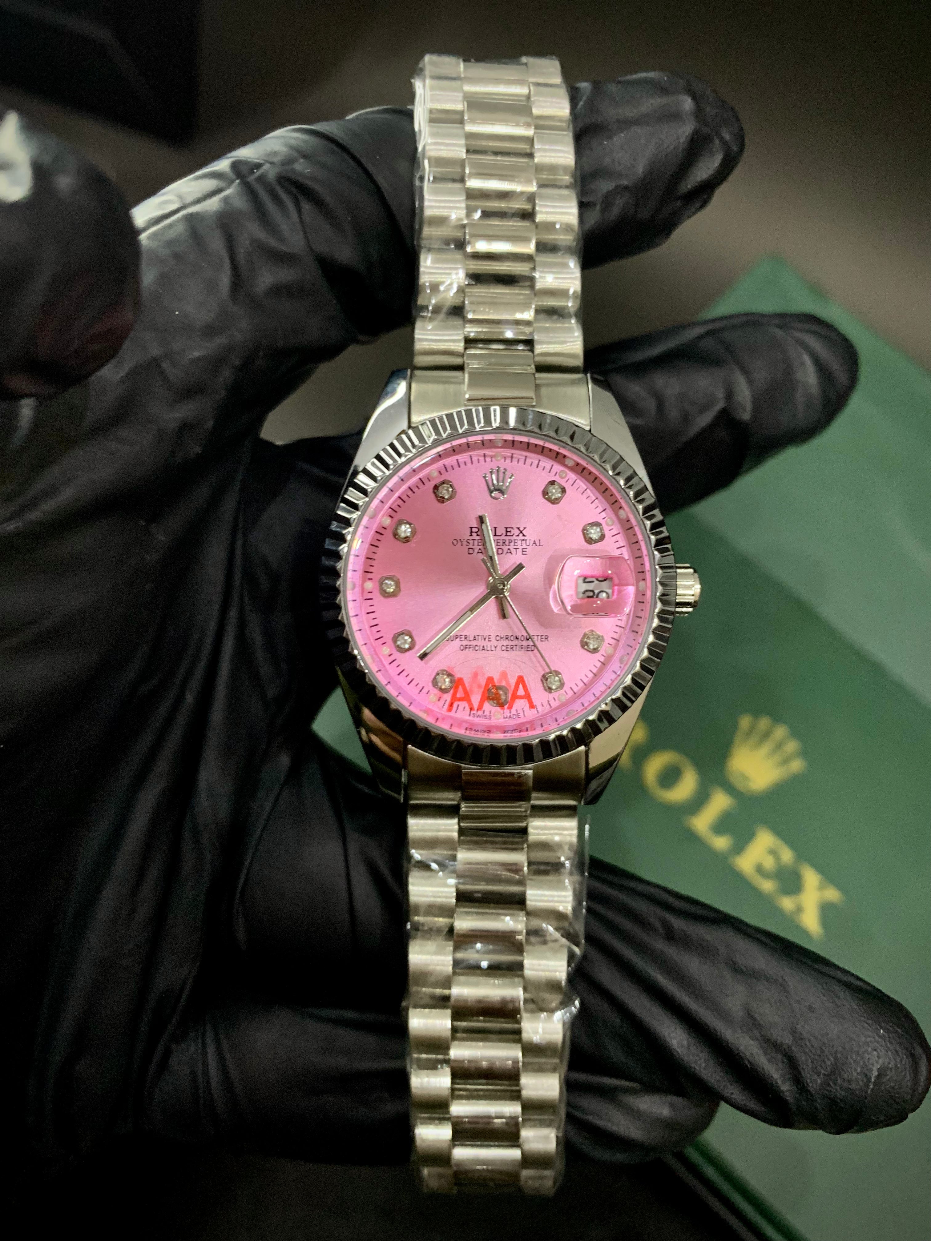 RLX Datjust Lady Watch - Pink Dial