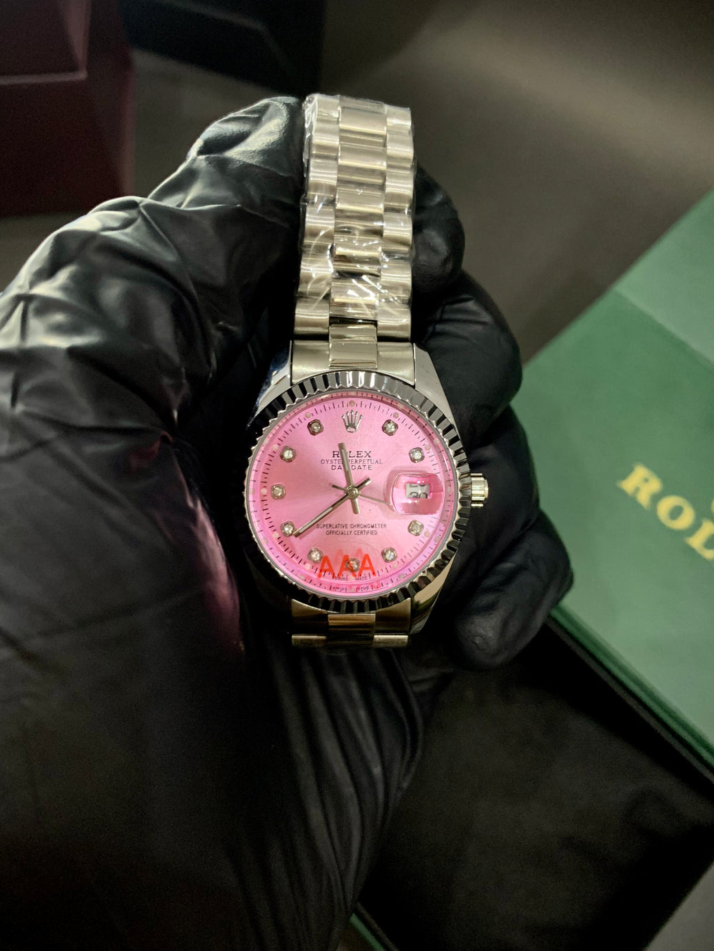 RLX Datjust Lady Watch - Pink Dial