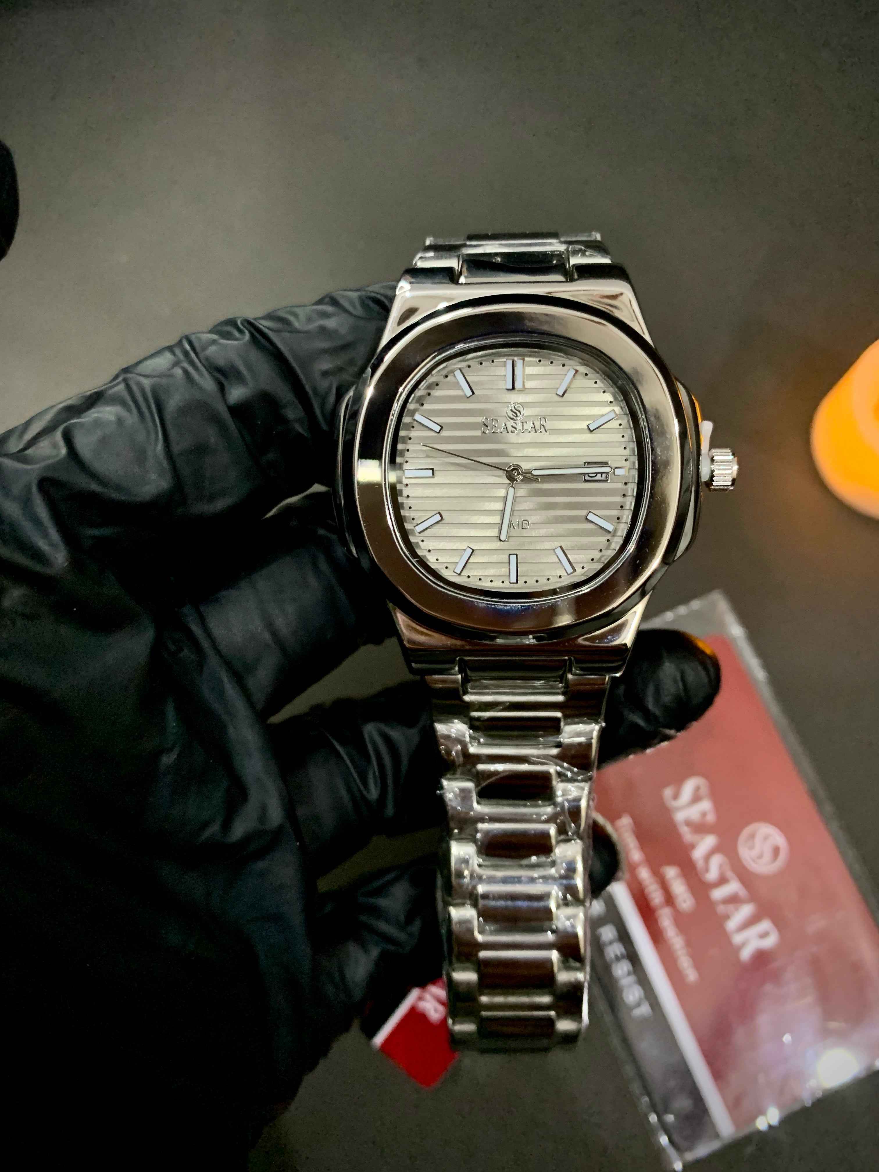 SS Men's Luxury Watch - Silver