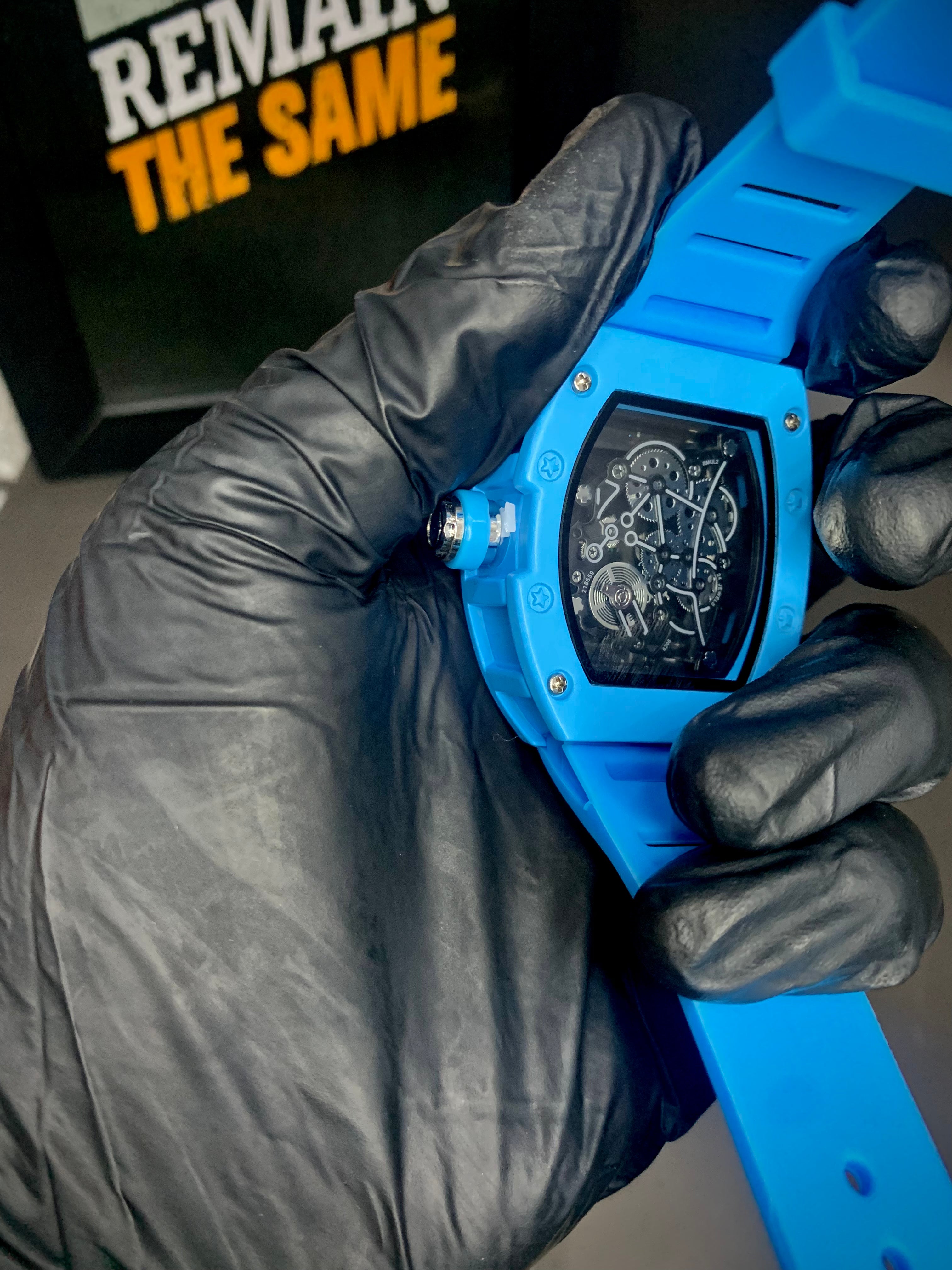 Ice Blue RM 055 2nd Grade - Premium Quality