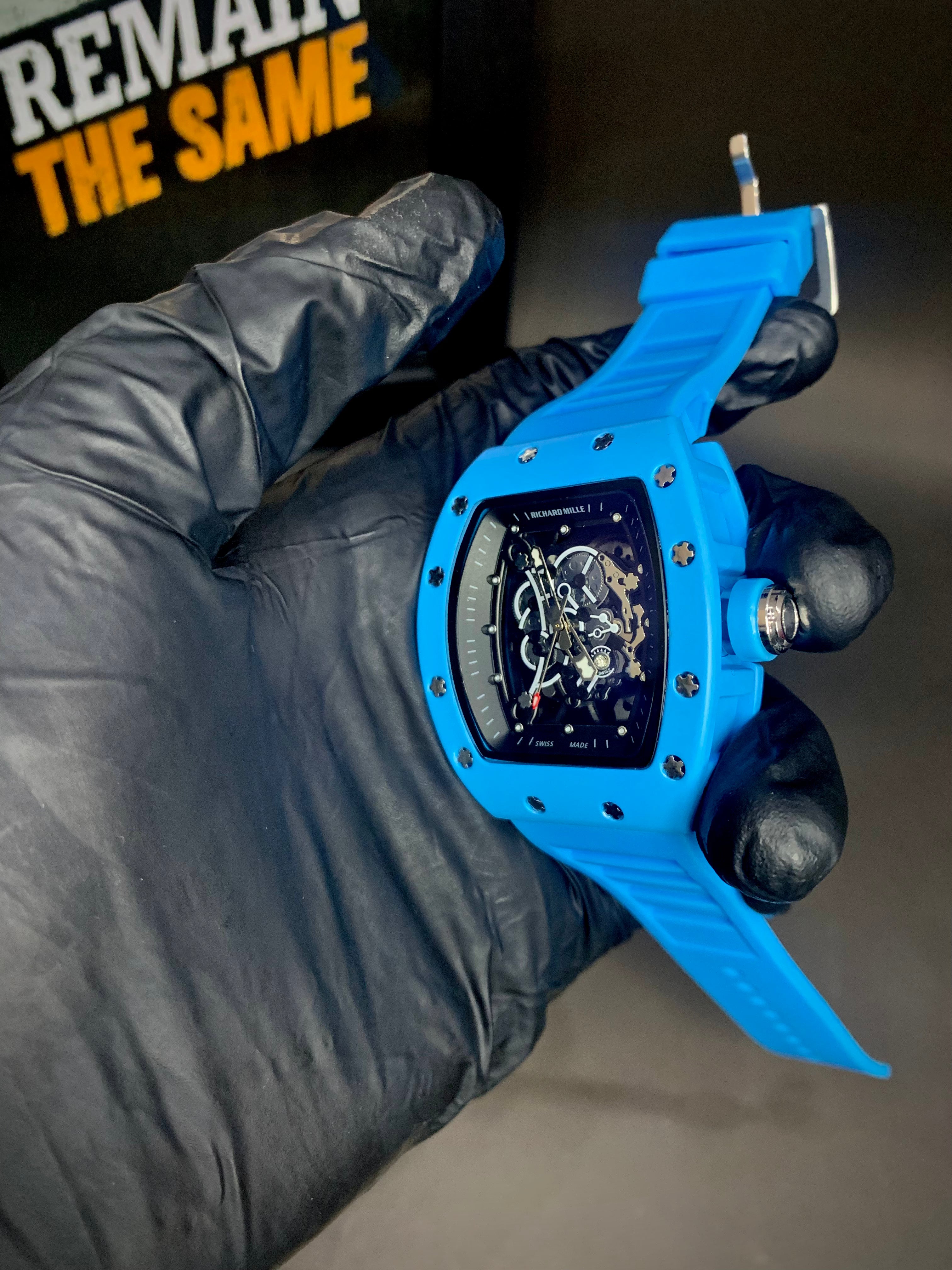 Ice Blue RM 055 2nd Grade - Premium Quality