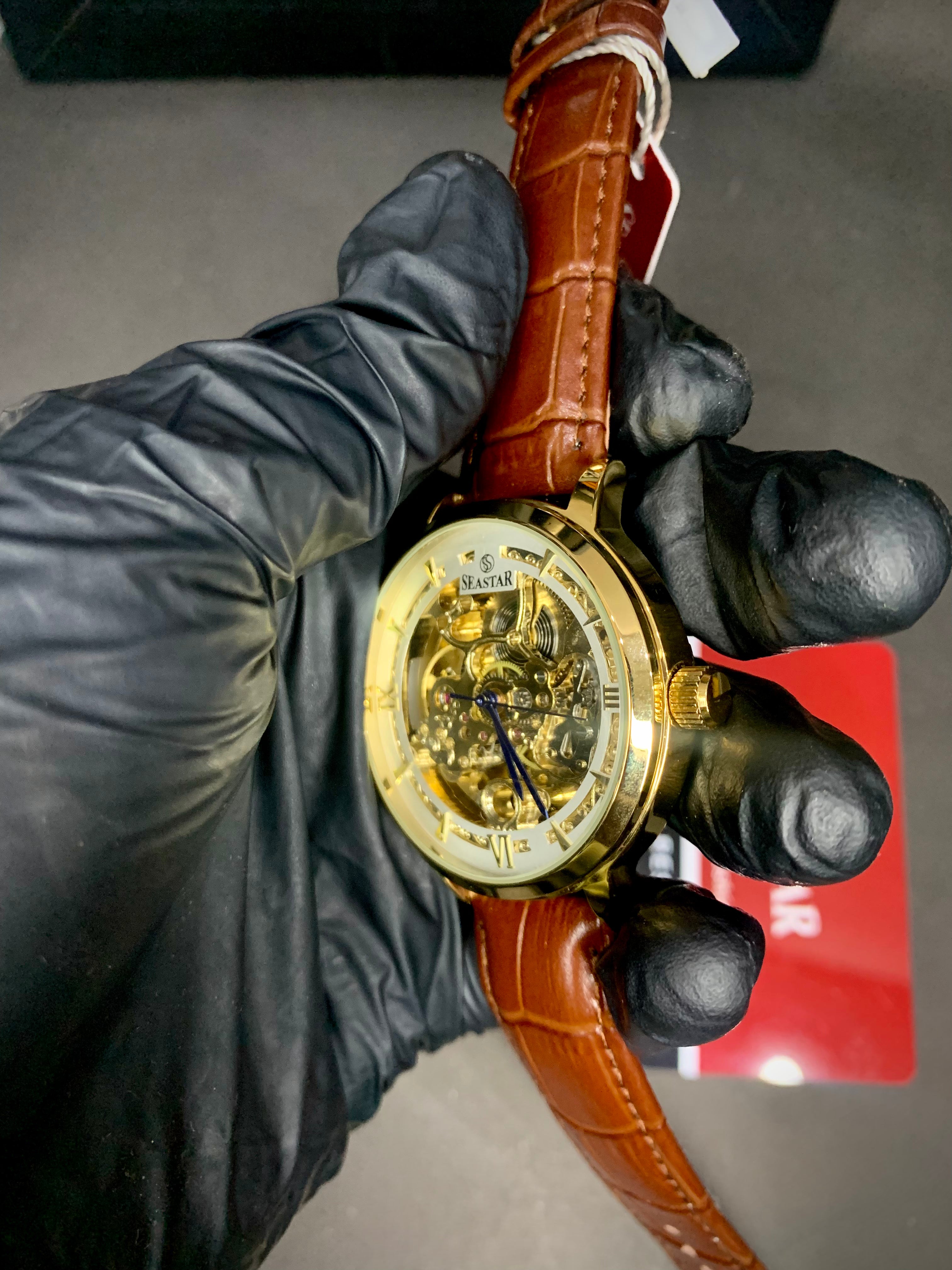 SS Automatic Skeleton Premium Watch