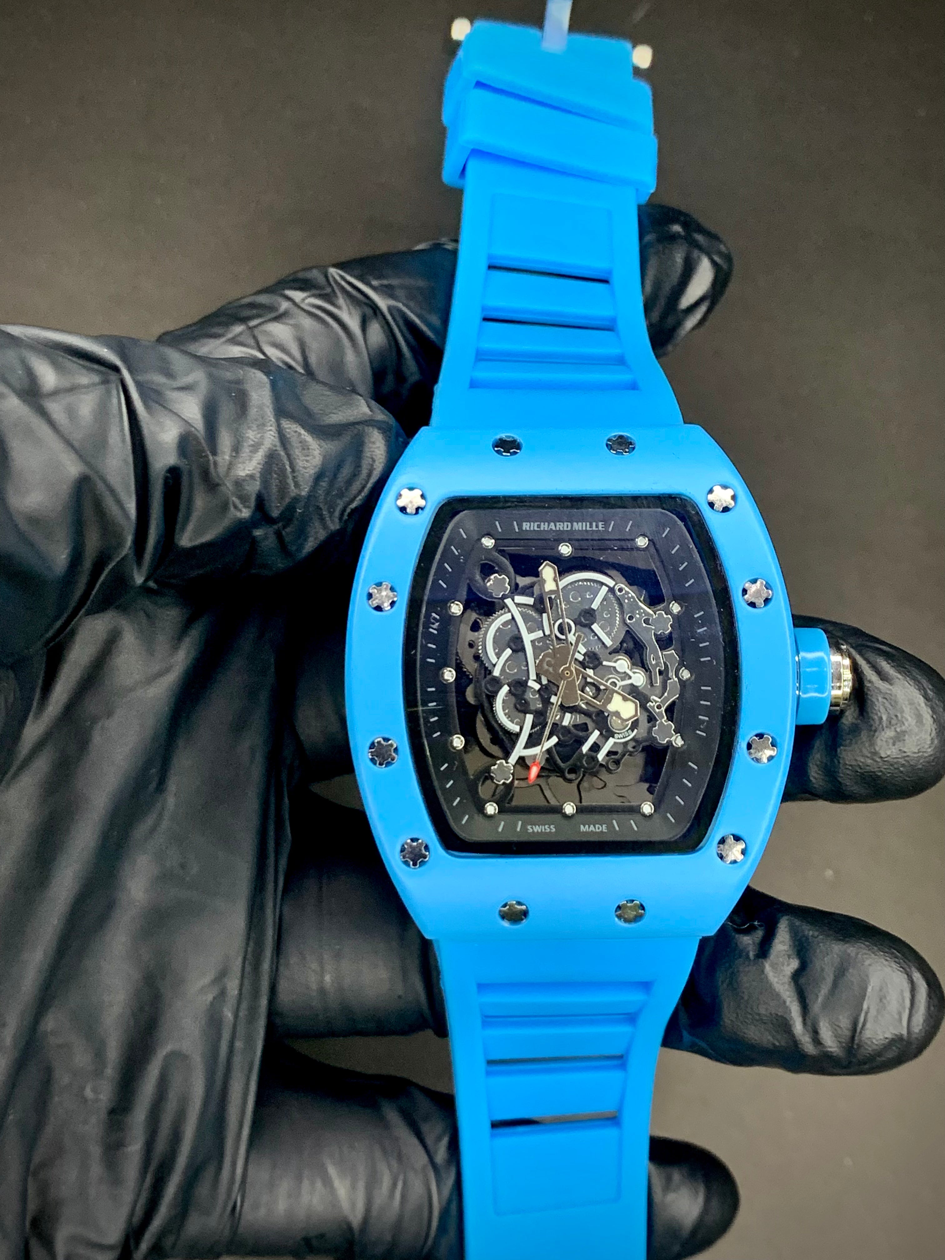 Ice Blue RM 055 2nd Grade - Premium Quality