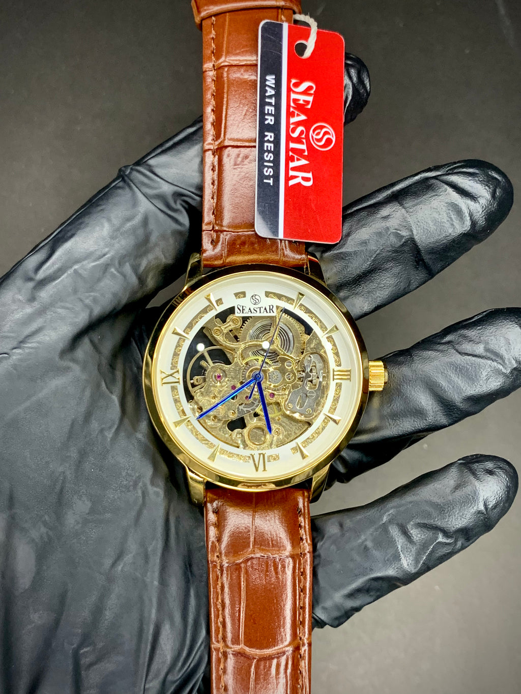 SS Automatic Skeleton Premium Watch