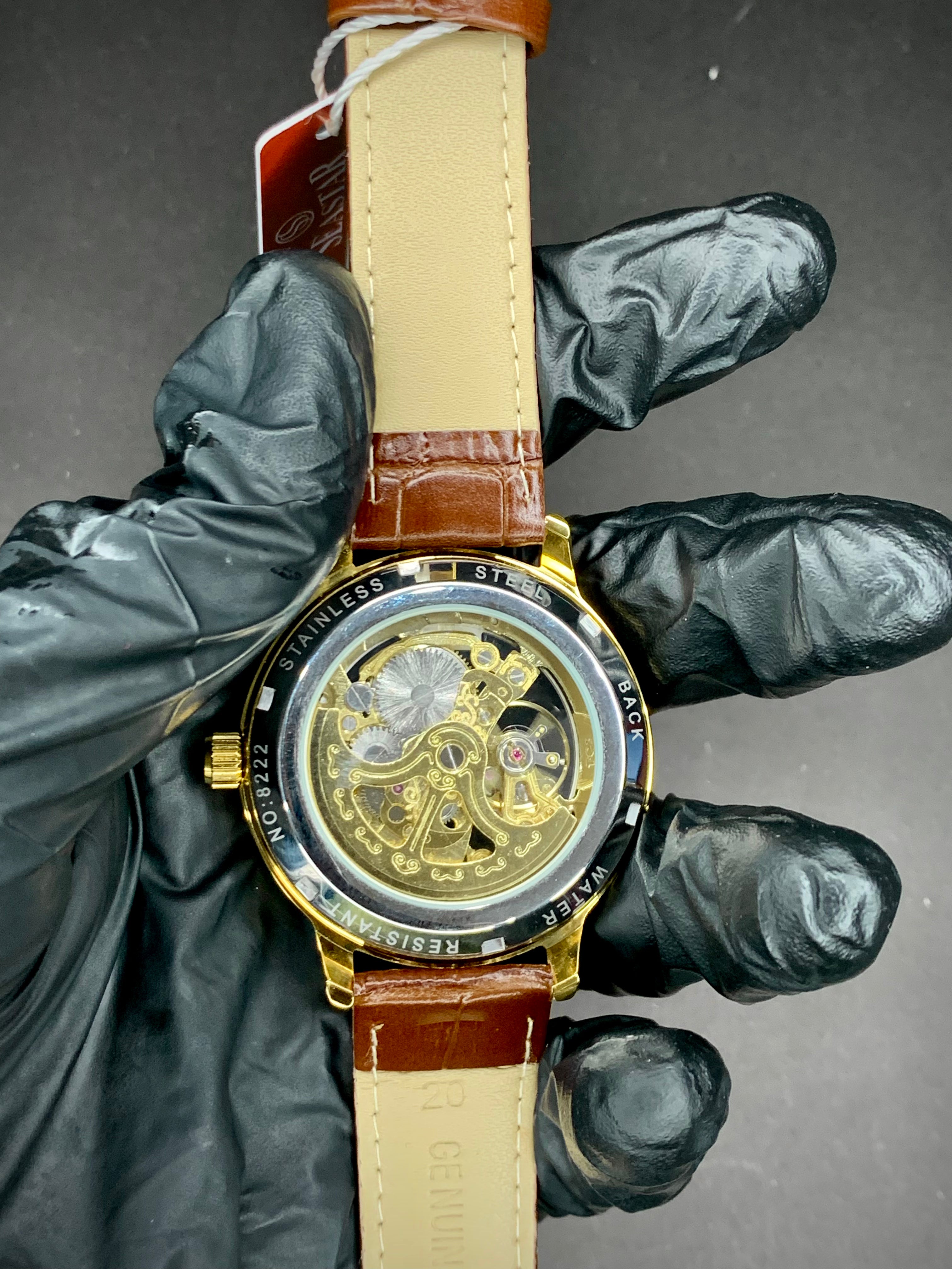 SS Automatic Skeleton Premium Watch